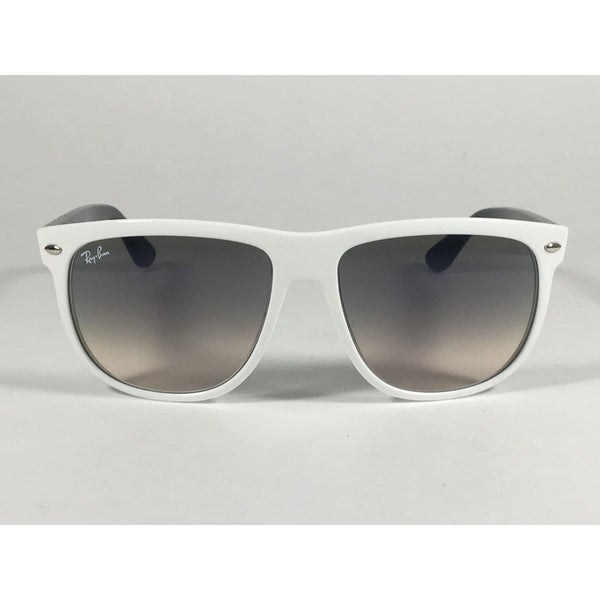 Ray-Ban Highstreet Sunglasses Two Tone Black White Gray Gradient Lens
