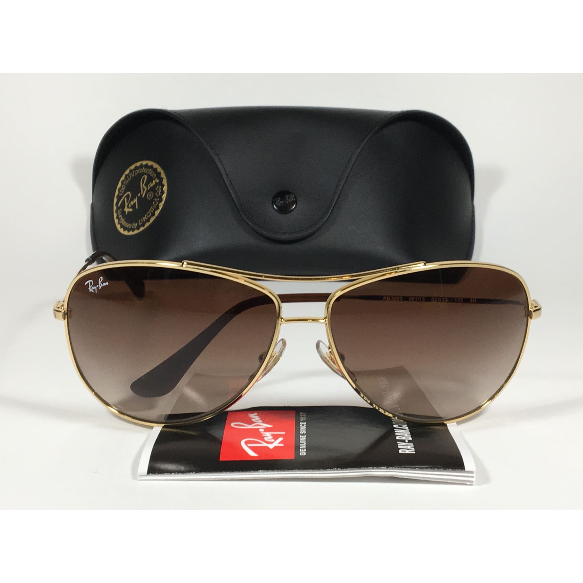 ray ban 3293 gold