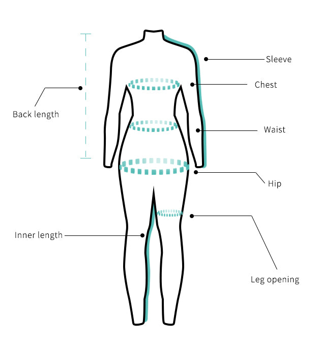 Size Guide - Beroy Cycling