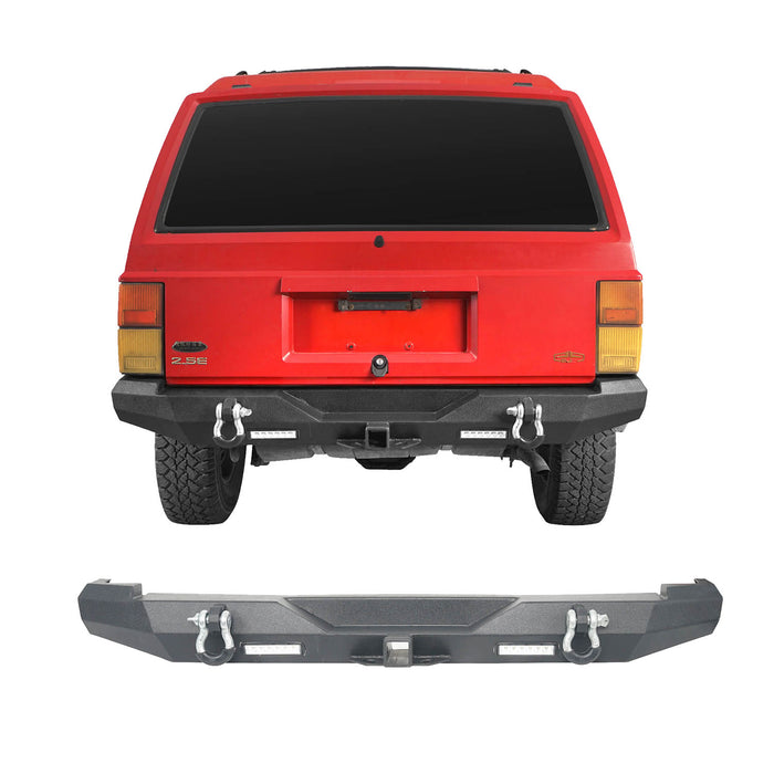 Full Width Front Bumper / Rear Bumper for 1984-2001 Jeep Cherokee XJ -  u-Box Offroad