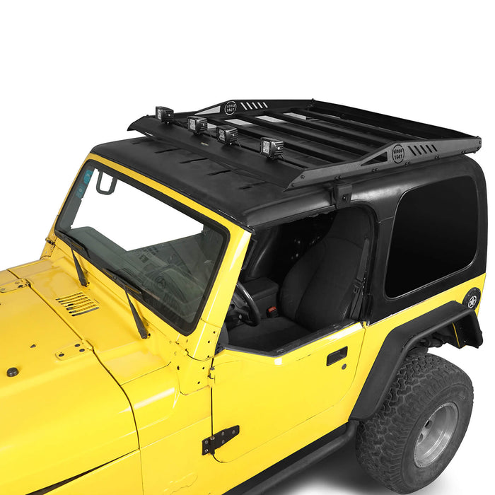 Roof Rack Luggage Carrier Rack Backbone System for 1997-2006 Jeep Wrangler  TJ - u-Box Offroad