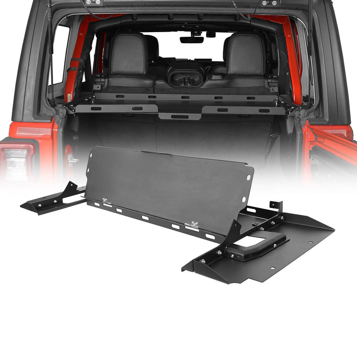 Jeep JL Interior Foldaway Cargo Rack for 2018-2023 Jeep Wrangler JL - u-Box  Offroad