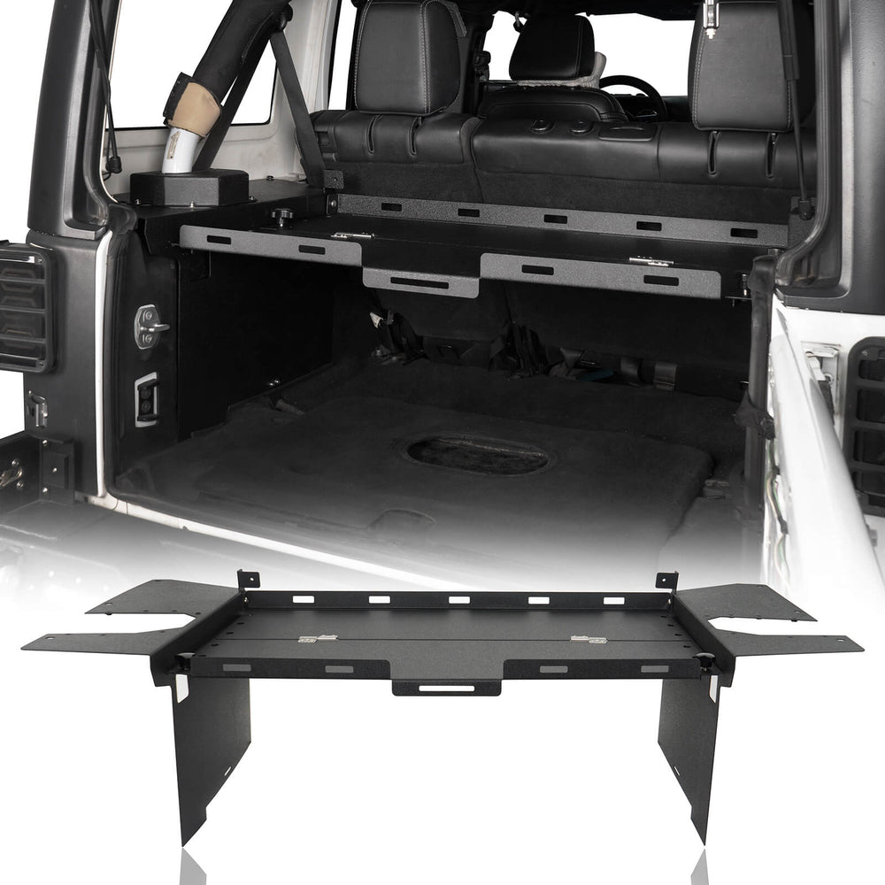 Jeep JK Interior Foldaway Cargo Rack for 2015-2018 Jeep Wrangler JK - u-Box  Offroad