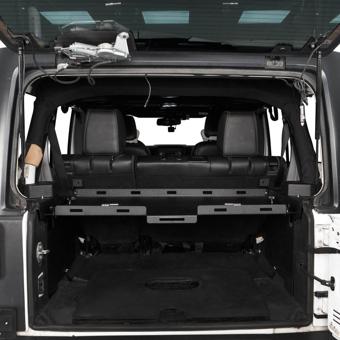 Jeep JK Interior Foldaway Cargo Rack for 2015-2018 Jeep Wrangler JK - u-Box  Offroad