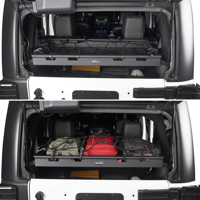 Jeep JK Interior Cargo Rack 4 Doors for 2007-2018 Jeep Wrangler JK JKU -  u-Box Offroad