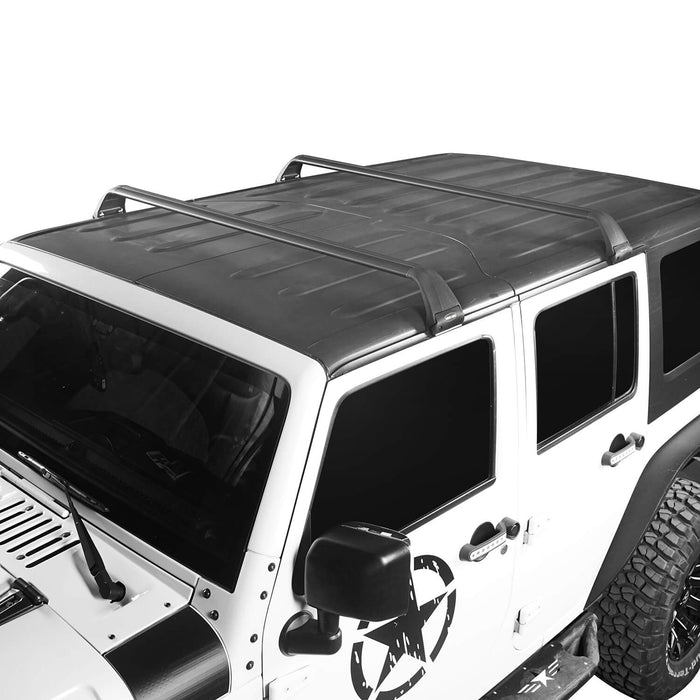 Jeep JK Roof Rack Cross Bars Side Rail Roof Rack for 2007 ...