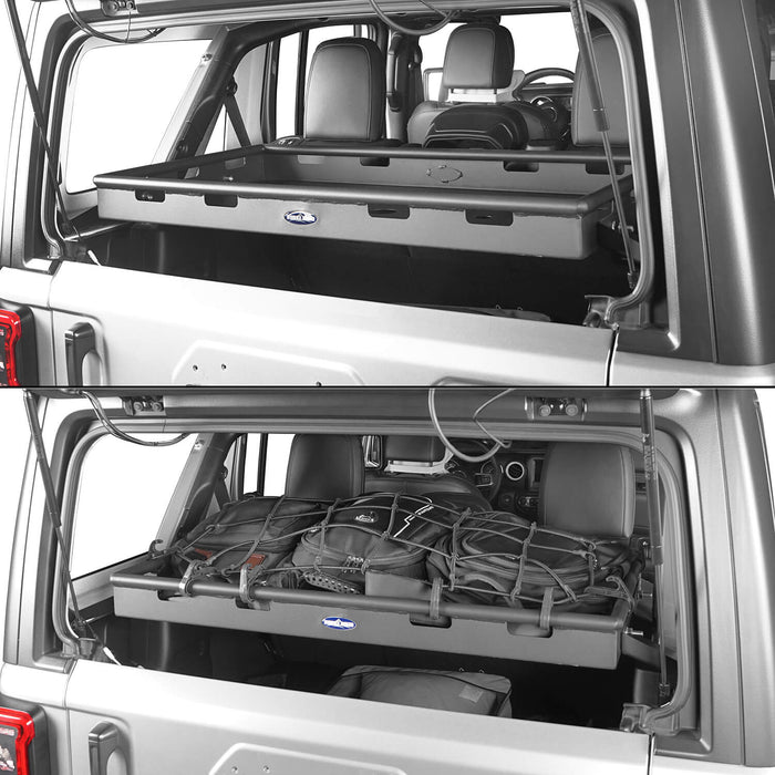 Auto Trunk Interior Metal Rack Storage Shelves For 2018 2019
