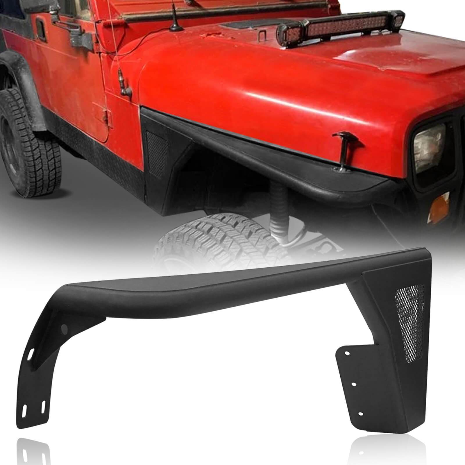 Jeep YJ Front Fender Flares for 1987-1995 Jeep Wrangler YJ - u-Box Offroad
