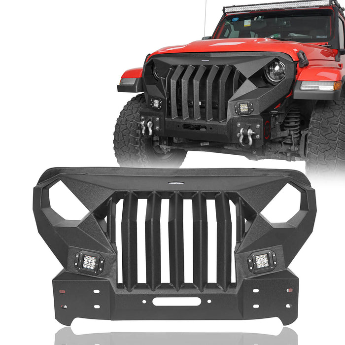 Jeep JL Front Bumper for 2018-2021 Jeep Wrangler JL - u-Box Offroad