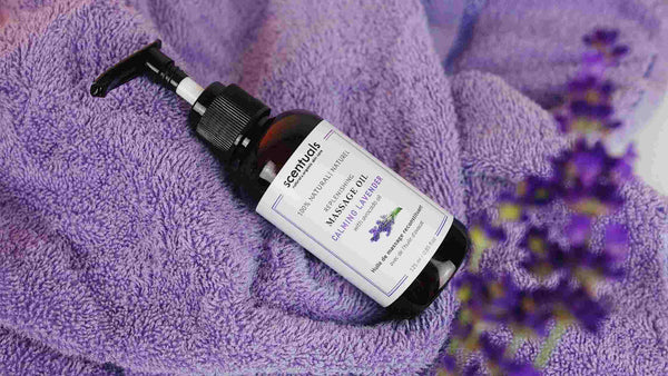 Scentuals Calming Lavender Massage Oil