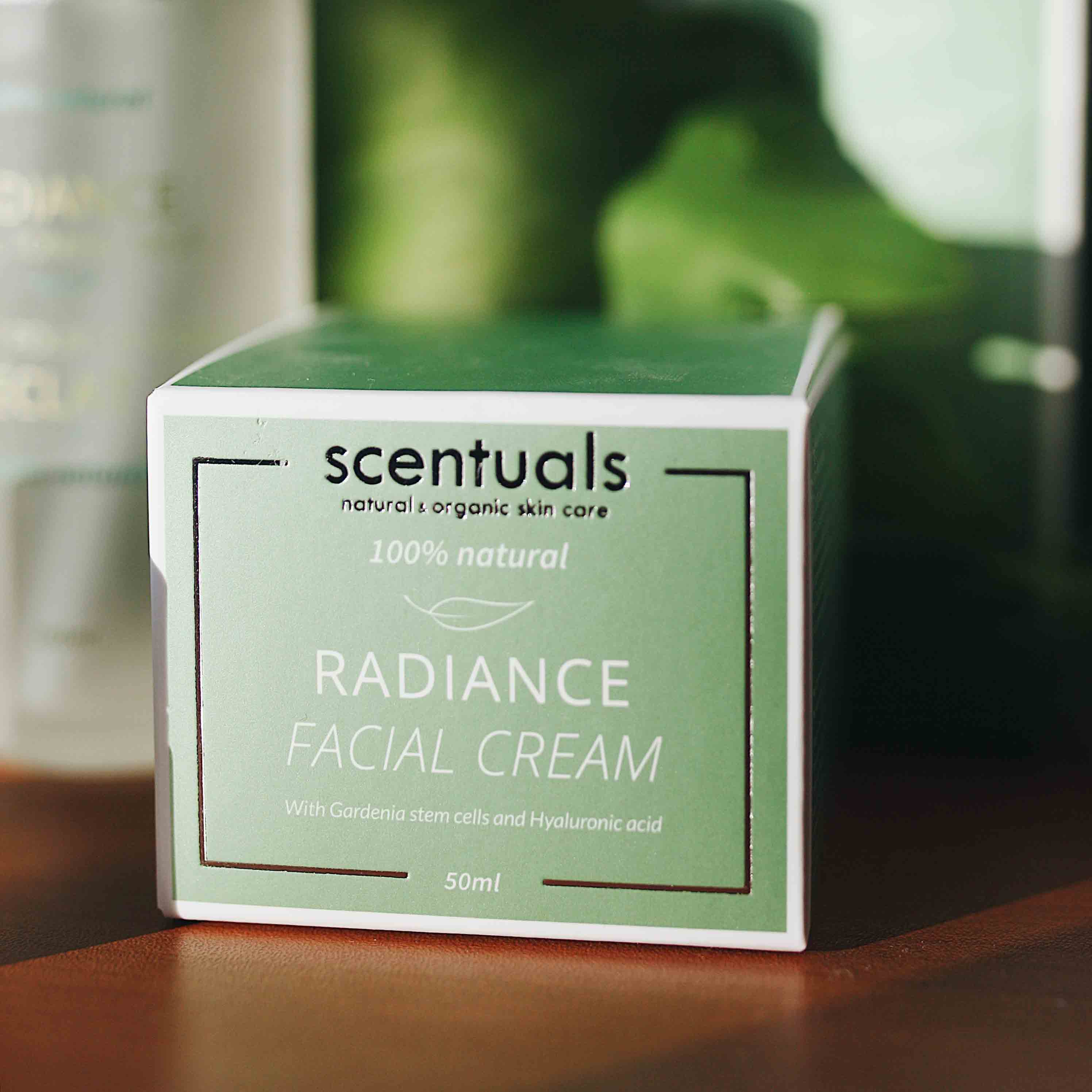 Radiance Facial Cream Scentuals Natural And Organic Skin Care
