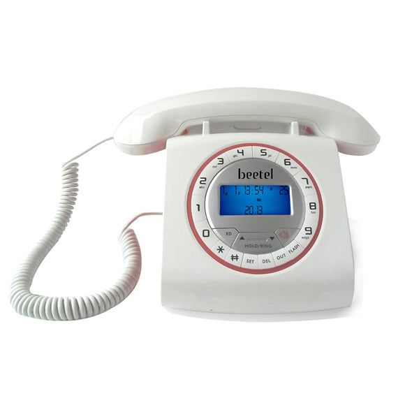 corded landline phone with caller id and speaker