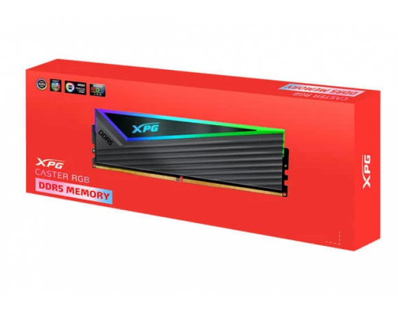 ADATA DESKTOP RAM 16GB DDR5 XPG 6000 MHZ CASTER RGB AX5U6000C4016G CLARBK