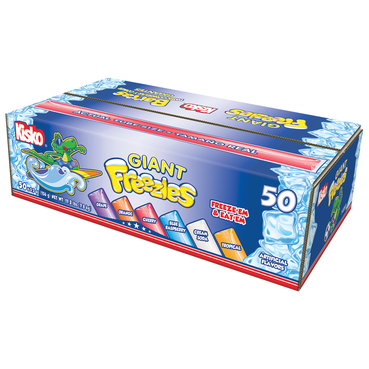 kisko giant freeze pops