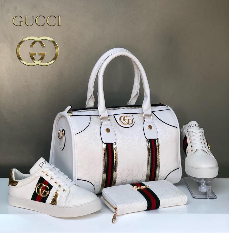 gucci bag and matching shoes