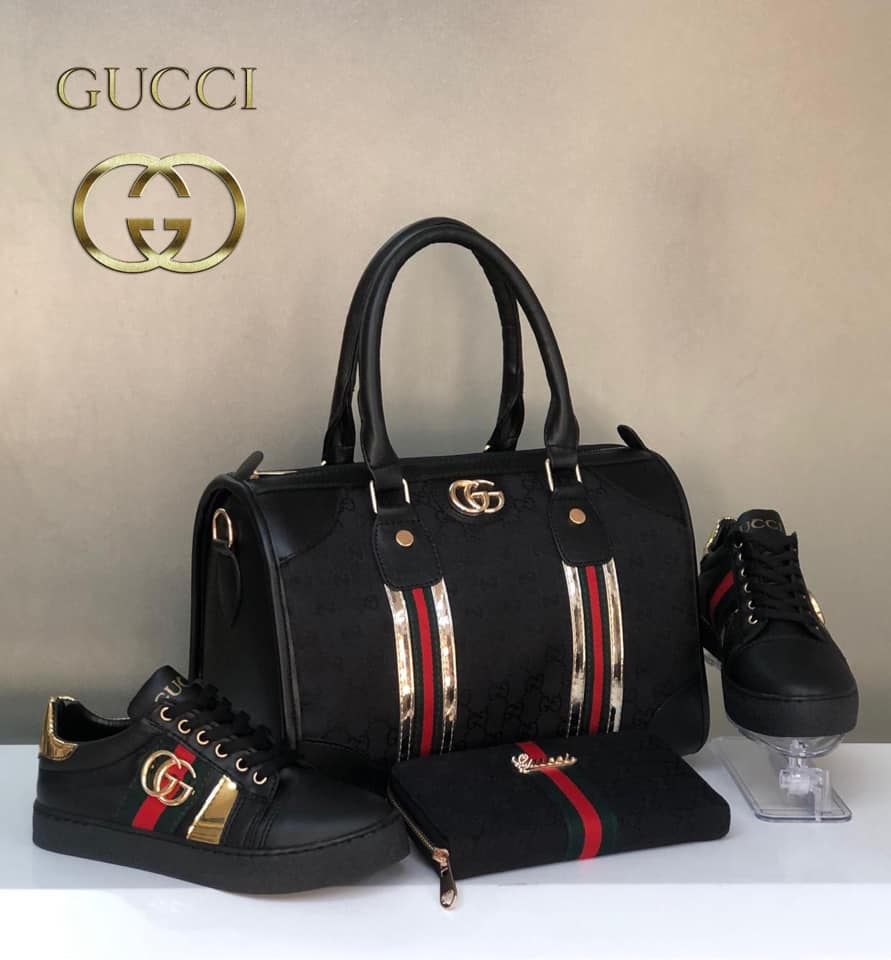 gucci shoes and purse