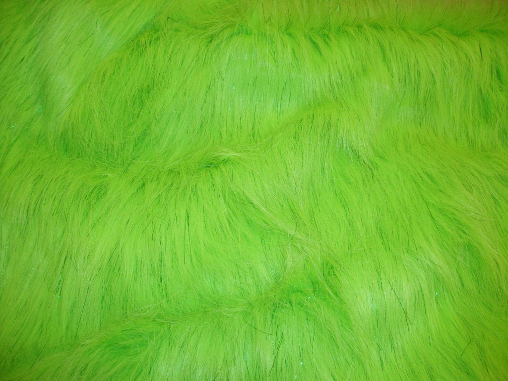 Hot Pink Sparkle Faux Fur Fabric 60 wide