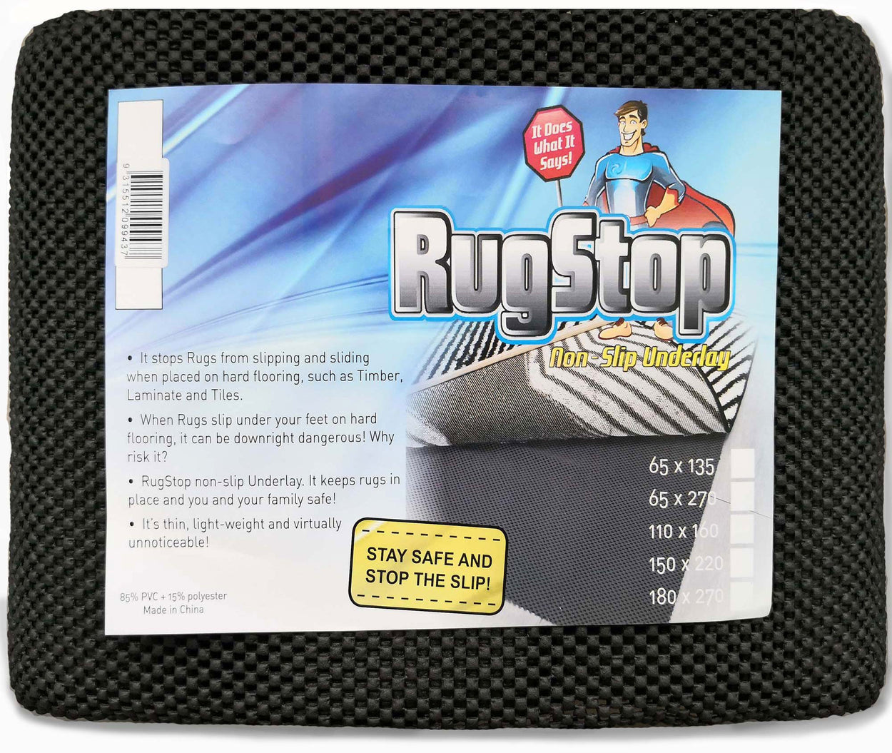 Non Slip Rug Stop Pad For Hard Surfaces Wooden Tiled Youstyle