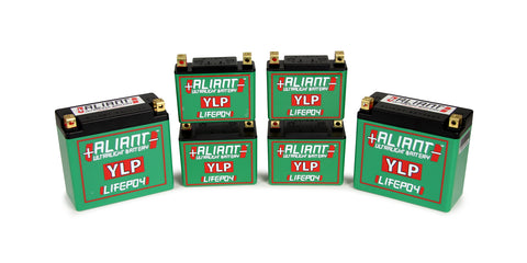 Gamma di batterie per moto al litio Aliant ylp life o4