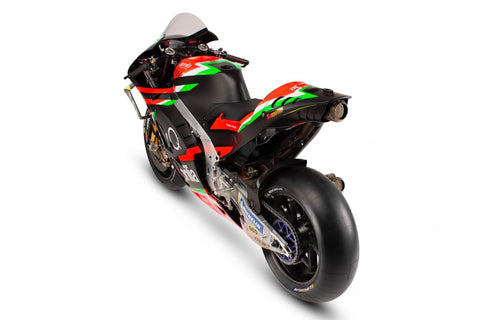 Aprilia motogp sky q 2019 team launch rear end