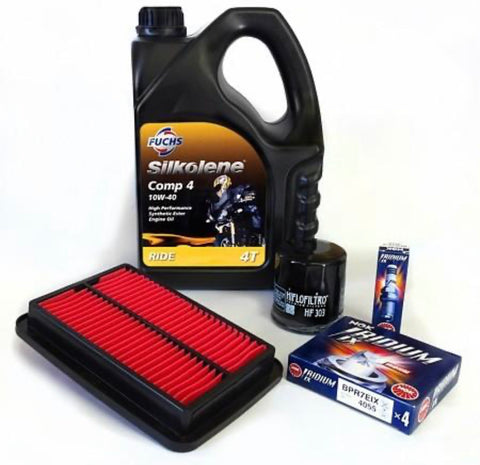 Silkolene Comp 4 engine oil service pack