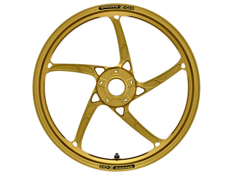 oz racing piega r gold lightweight racing front motorcycle wheel