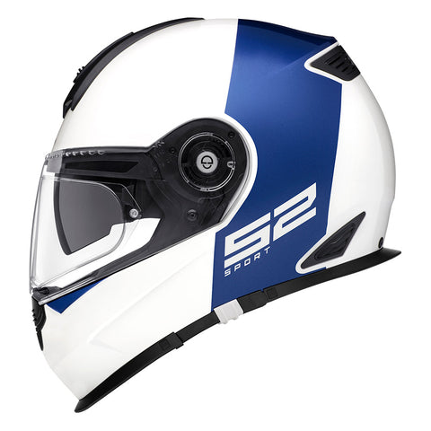 Schuberth s2 redux white and blue 