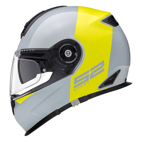 Schuberth s2 redux grigio e giallo