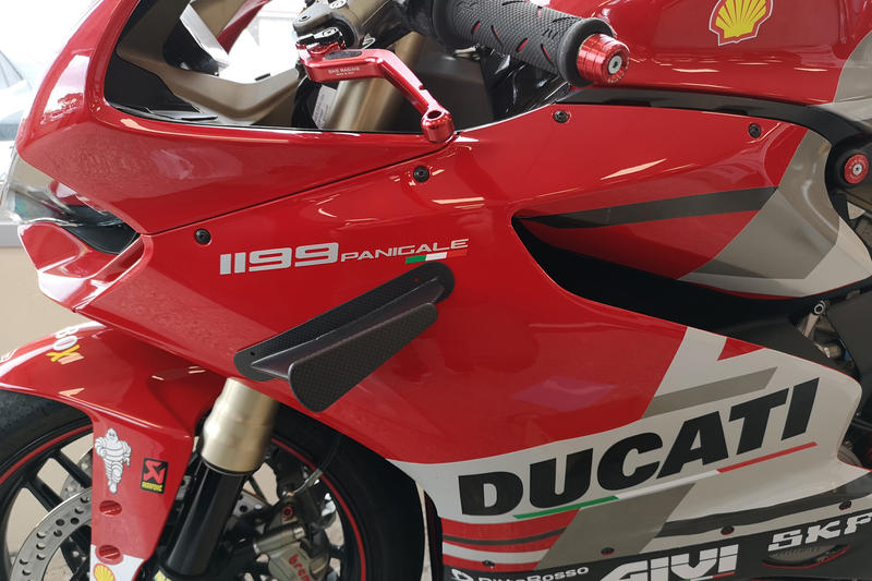 Cnc Racing Carbon Fibre Fairing Wings Ducati Panigale V2 And V4 S