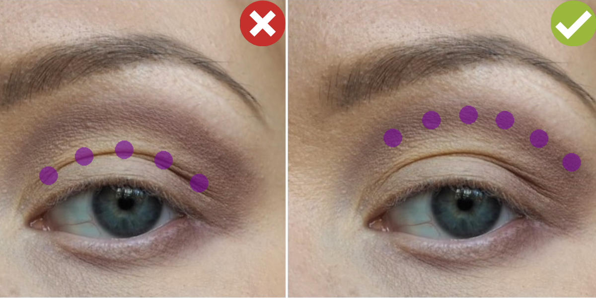 eye makeup techniques for hooded eyelids