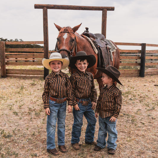 Diamonds & Rust Long Sleeve Pearl Snap – Cowkid Clothing Company