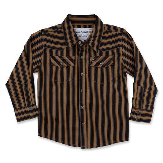 Vintage Blue Stripe Long Sleeve Pearl Snap – Cowkid Clothing Company
