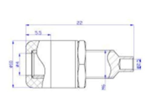 XY-RC11E BLU - Test Plugs & Sockets -