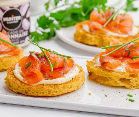 breakfast smoked salmon