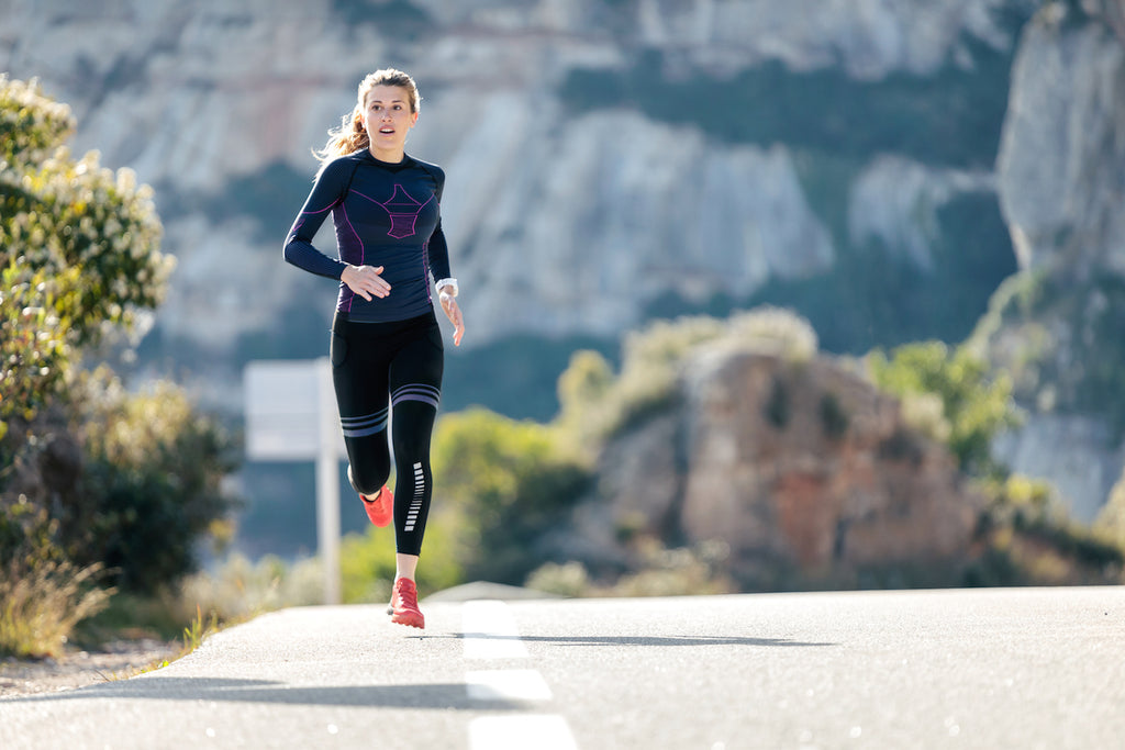 How long does it take to get into ketosis? Woman running outdoors