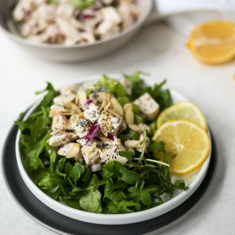 Keto Chicken and Poppy Seed Salad recipe