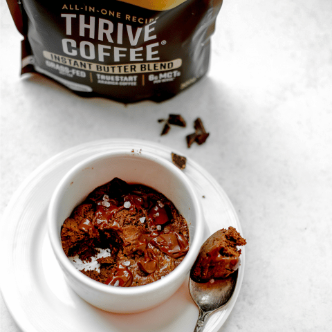 Thrive Coffee Microwave Mug Brownies Recipe