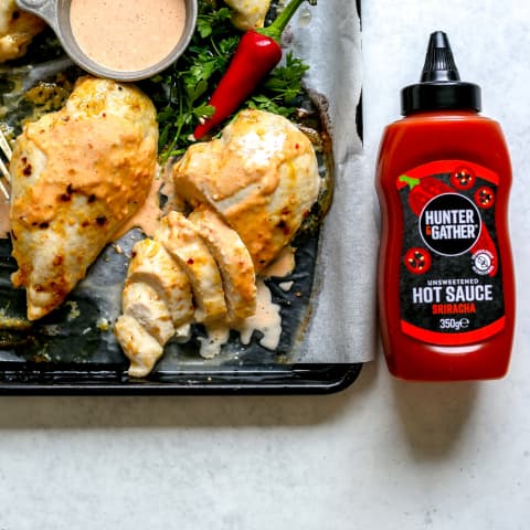 Mayo Marinated Chicken with Sriracha Sauce Recipe