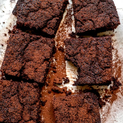 Keto Chocolate Brownies Recipe with Extra Virgin Coconut Oil