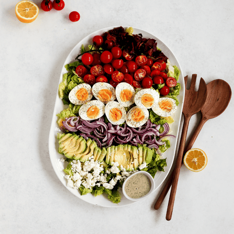 Hunter & Gather Cobb salad with olive oil ranch dressing