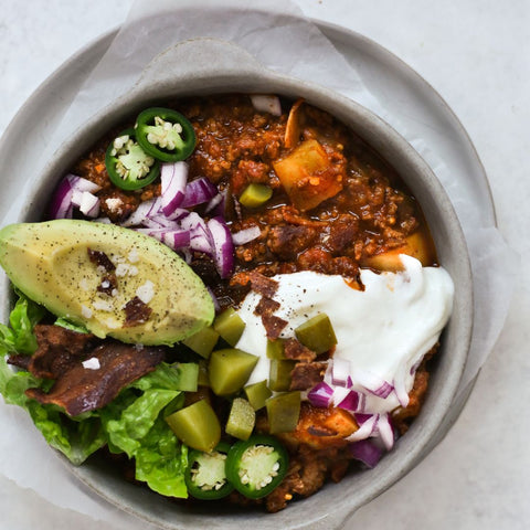 Hunter & Gather Paleo Cheeseburger Chilli