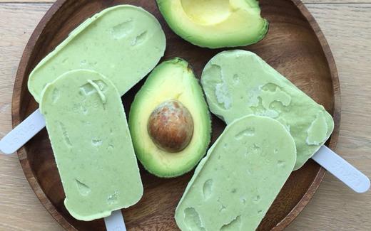 how to eat avocado: avocado popsicles