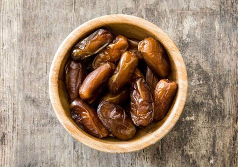 fresh dates in a bowl