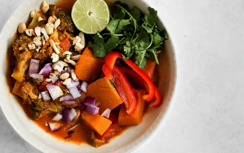 High protein low carb meals: Thai red curry