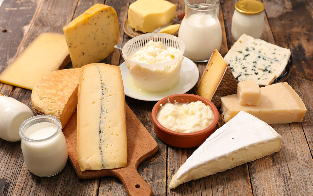 different types of cheese