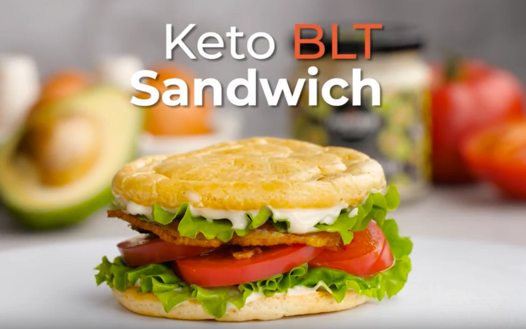 Keto BLT sandwich