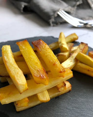 Honey roasted parsnips chips