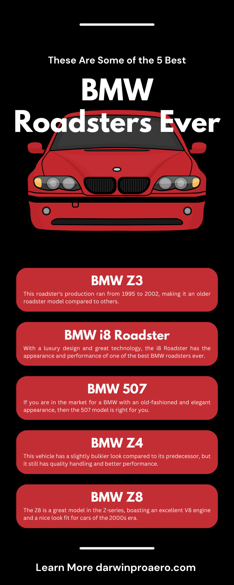 These Are Some of the 5 Best BMW Roadsters Ever