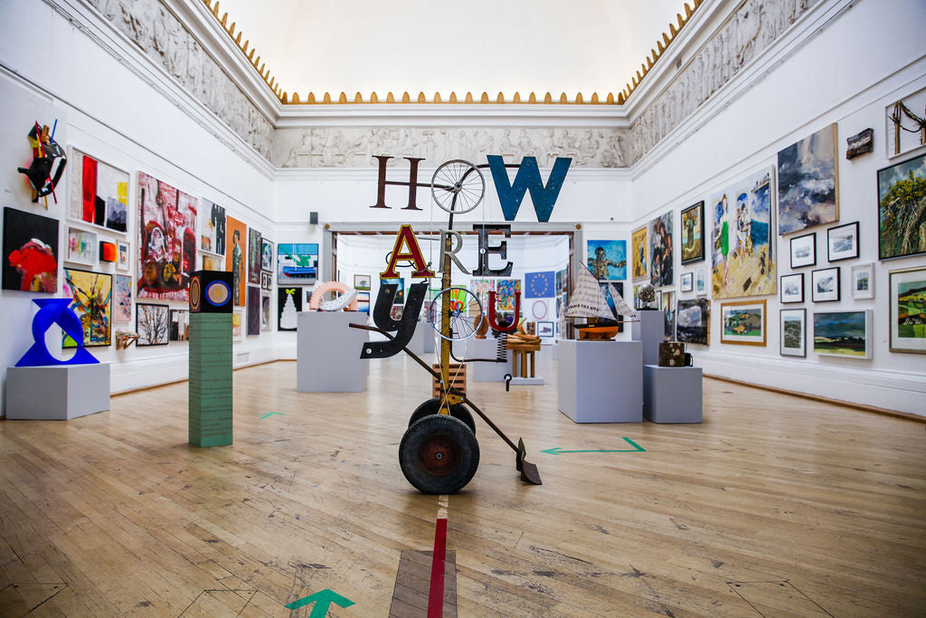 Image: 168 Annual Open Exhibition, installation view, RWA, 2021. Photo: Alice Hendy Photography