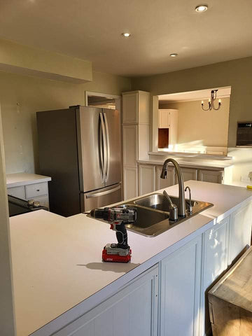 kitchen gets a facelift, alcorn home 